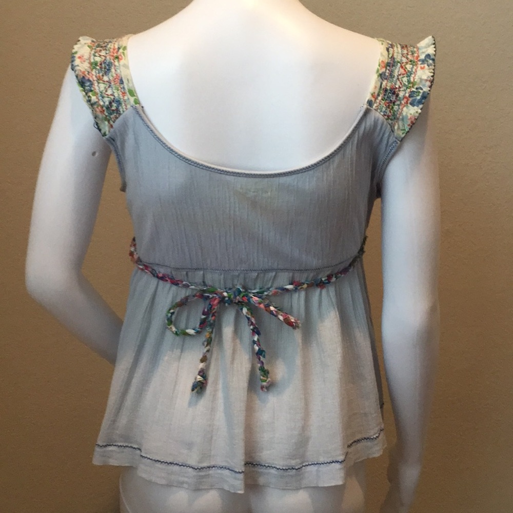 Cotton Babydoll Top - Picture 2 of 3